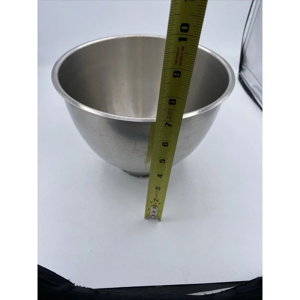 KitchenAid 4.5 Qt K45 Brushed Stainless Steel Mixing Bowl  Made in USA
